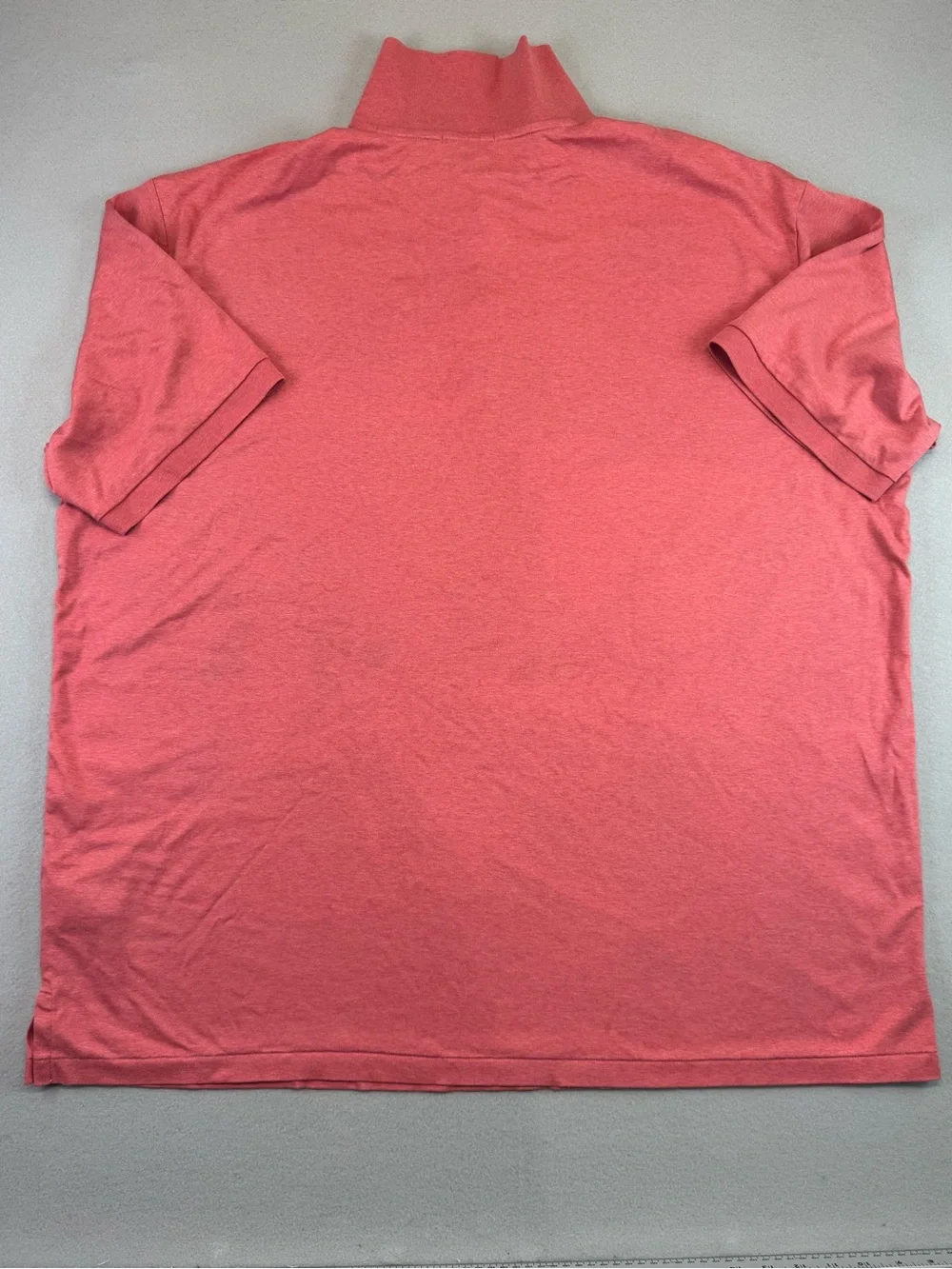 Polo by Ralph Lauren Men's Heathered Coral Polo Shirt 3XL